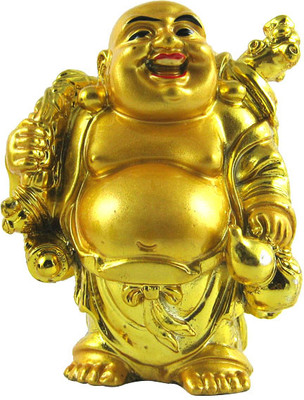20% OFF on Eshoppee Feng shui laughing buddha for wealth and happiness Showpiece - 9 cm 20% OFF on Eshoppee Feng shui laughing buddha for wealth and happiness Showpiece - 9 cm