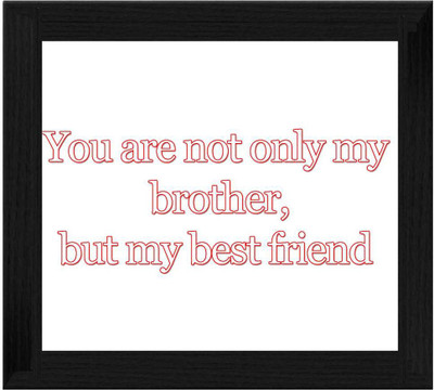 44% OFF on Ellicon B423 Bro My Best Friend Showpiece - 19.5 cm