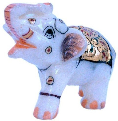 20% OFF on Shoppingatara Rajasthani Handmade Elephant Marble Handicraft 146 Showpiece - 10 cm 20% OFF on Shoppingatara Rajasthani Handmade Elephant Marble Handicraft 146 Showpiece - 10 cm