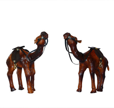 61% OFF on Famacart Indian Leather Camel Animal Showpiece - 19 cm