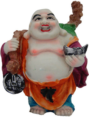 76% OFF on Divya Mantra Feng Shui Premium 5 Inches Laughing Buddha Showpiece - 13 cm 76% OFF on Divya Mantra Feng Shui Premium 5 Inches Laughing Buddha Showpiece - 13 cm