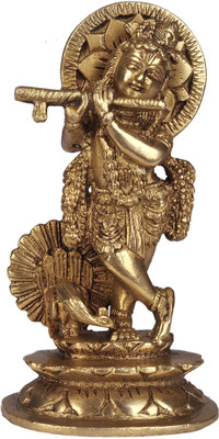 20% OFF on Exotic India Murali Krishna with His Peacock Showpiece - 14.732 cm 20% OFF on Exotic India Murali Krishna with His Peacock Showpiece - 14.732 cm