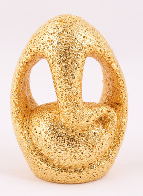 12% OFF on The Nodding Head Gold Coated Sand Stone Egg shape Ganesha Showpiece - 8.5 cm 12% OFF on The Nodding Head Gold Coated Sand Stone Egg shape Ganesha Showpiece - 8.5 cm