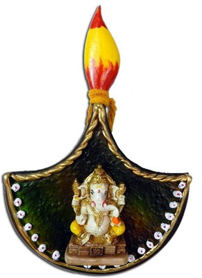 55% OFF on Anant Mangal Deepak Ganesha Wall Hanging Showpiece - 17 cm 55% OFF on Anant Mangal Deepak Ganesha Wall Hanging Showpiece - 17 cm