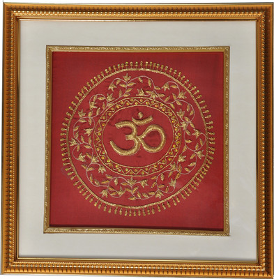 28% OFF on Micro International Om Showpiece - 38 cm
