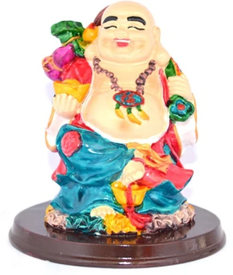 21% OFF on Kriti Creations All Symbol Laughing Buddha Showpiece - 15 cm 21% OFF on Kriti Creations All Symbol Laughing Buddha Showpiece - 15 cm