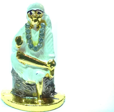 66% OFF on Swarnim Jewellers Sai Baba Showpiece - 4.5 cm 66% OFF on Swarnim Jewellers Sai Baba Showpiece - 4.5 cm
