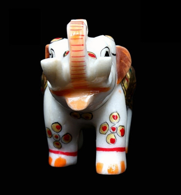 56% OFF on Indikala Marble Elephant Showpiece - 7 cm 56% OFF on Indikala Marble Elephant Showpiece - 7 cm