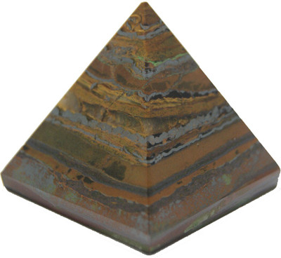 61% OFF on Divya Mantra Divya Metaphysical Crystal Chakra Pyramid in Tiger Eye Showpiece - 4.8 cm 61% OFF on Divya Mantra Divya Metaphysical Crystal Chakra Pyramid in Tiger Eye Showpiece - 4.8 cm