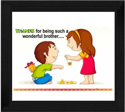 44% OFF on Ellicon B440 A Wonderful Brother Showpiece - 19.5 cm