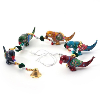 80% OFF on UFC Mart Rajasthani Handmade Colorful Bird Door Hanging Showpiece - 7 cm 80% OFF on UFC Mart Rajasthani Handmade Colorful Bird Door Hanging Showpiece - 7 cm