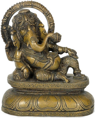 20% OFF on Exotic India Relaxing Ganesha Showpiece - 17.78 cm 20% OFF on Exotic India Relaxing Ganesha Showpiece - 17.78 cm