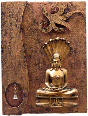 74% OFF on Krafthub Mahavir Housed On Simple Plate With Designs Showpiece - 41 cm 74% OFF on Krafthub Mahavir Housed On Simple Plate With Designs Showpiece - 41 cm