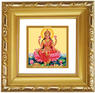 Diviniti Lord Lakshmi Showpiece - 10 cm Diviniti Lord Lakshmi Showpiece - 10 cm