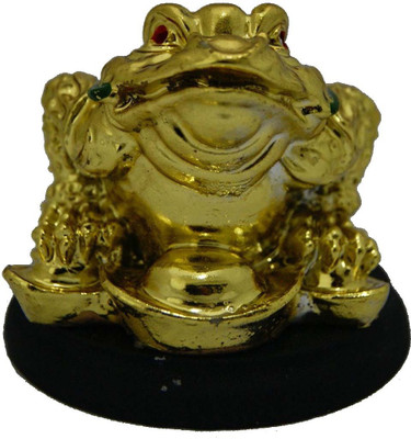 37% OFF on Divya Mantra Feng Shui King Money Frog Showpiece - 4 cm 37% OFF on Divya Mantra Feng Shui King Money Frog Showpiece - 4 cm