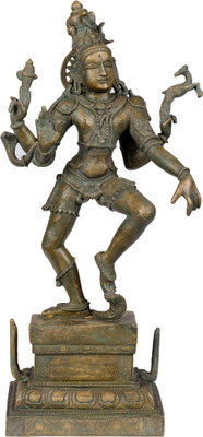 20% OFF on Exotic India Dancing Shiva Showpiece - 38.1 cm 20% OFF on Exotic India Dancing Shiva Showpiece - 38.1 cm