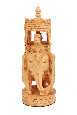 21% OFF on Adaa Whitewood - Ambari Elephant Statue (Height - 5 Inches) Showpiece - 13.208 cm 21% OFF on Adaa Whitewood - Ambari Elephant Statue (Height - 5 Inches) Showpiece - 13.208 cm
