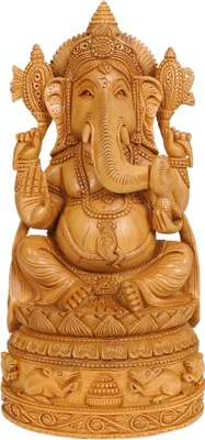20% OFF on Exotic India Bhagawan Ganesha Showpiece - 26.67 cm 20% OFF on Exotic India Bhagawan Ganesha Showpiece - 26.67 cm