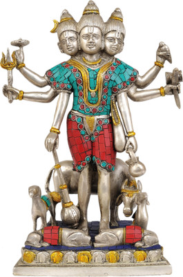 20% OFF on Exotic India Bhagavan Dattatreya (Inlay Statue) Showpiece - 30.48 cm 20% OFF on Exotic India Bhagavan Dattatreya (Inlay Statue) Showpiece - 30.48 cm