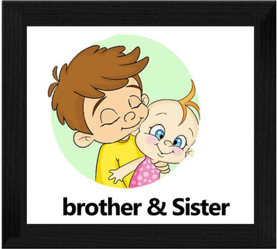 44% OFF on Ellicon B548 Brother And Sister Showpiece - 19.5 cm