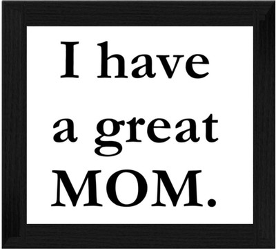 44% OFF on Ellicon B340 I Have A Great Mom Showpiece - 19.5 cm