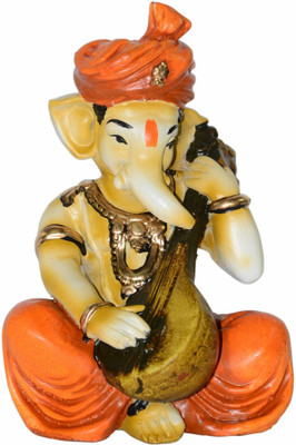 26% OFF on Prabhu Arts Lord Ganesha Showpiece - 12.5 cm
