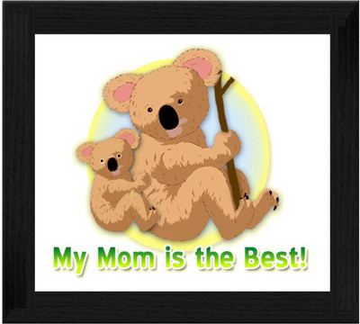 44% OFF on Ellicon B222 My Mom Is The Best Showpiece - 19.5 cm