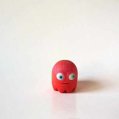 11% OFF on MyObjectify Pacman Ghost: Red, Scared Showpiece - 3 cm