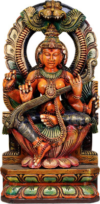 20% OFF on Exotic India Goddess Saraswati Showpiece - 60.96 cm 20% OFF on Exotic India Goddess Saraswati Showpiece - 60.96 cm