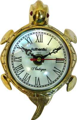 40% OFF on Suriti Turtle Antique Clock Showpiece - 20.2 cm