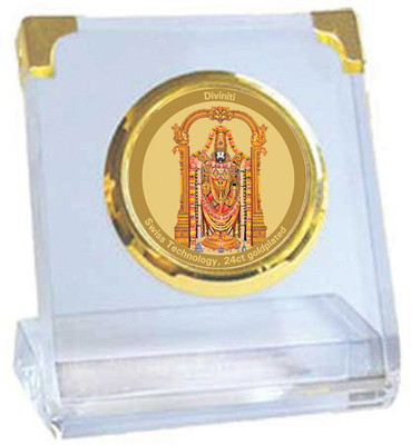 Diviniti Lord Balaji Showpiece - 3.1 cm Diviniti Lord Balaji Showpiece - 3.1 cm