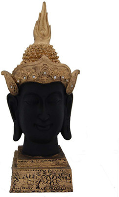60% OFF on Divya Mantra Grand 14 Inches Buddha Head Beautiful Gold & Black Showpiece - 35 cm 60% OFF on Divya Mantra Grand 14 Inches Buddha Head Beautiful Gold & Black Showpiece - 35 cm