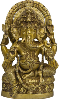 20% OFF on Exotic India Lord Ganesha Showpiece - 26.162000000000003 cm