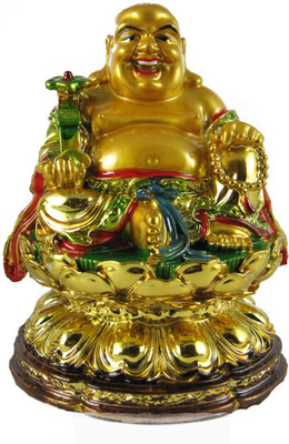 50% OFF on Eshoppee Vastu Fengshui Laughing Buddha Seat On Money Coins Tokri Showpiece - 8 cm 50% OFF on Eshoppee Vastu Fengshui Laughing Buddha Seat On Money Coins Tokri Showpiece - 8 cm