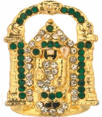 9% OFF on Ghasitaram Gifts Ganesha Idols -LM 2004 1 Car Stand Showpiece - 4 cm