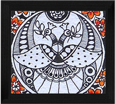 44% OFF on Ellicon B58 Peacock Madhubani Painting Showpiece - 19.5 cm 44% OFF on Ellicon B58 Peacock Madhubani Painting Showpiece - 19.5 cm