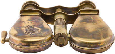 33% OFF on Prachin Binocular Frog W/Leather B Showpiece - 2 cm