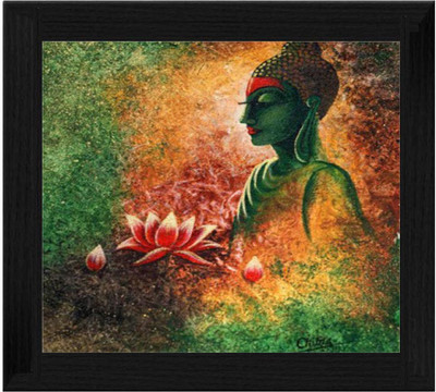 44% OFF on Ellicon B93 Budhha Painting Showpiece - 19.5 cm 44% OFF on Ellicon B93 Budhha Painting Showpiece - 19.5 cm