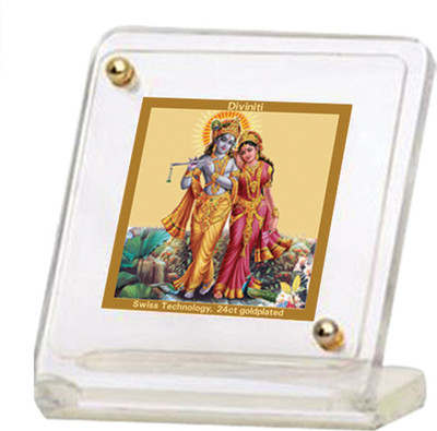 Diviniti Radha Krishna Showpiece - 2.4 cm Diviniti Radha Krishna Showpiece - 2.4 cm