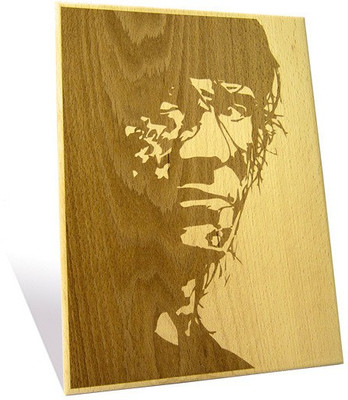 Engrave Sylvester Stallone Plaque Medium Showpiece - 30 cm
