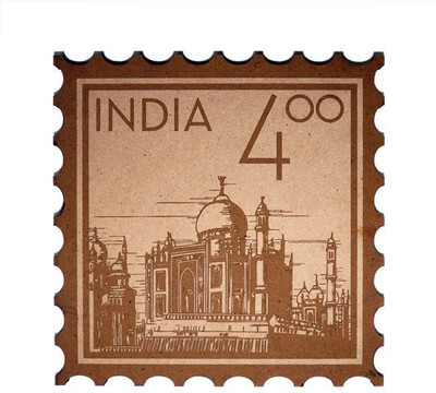 51% OFF on Engrave Taj Mahal Plaque Showpiece - 22 cm