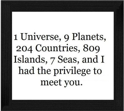 44% OFF on Ellicon B269 Life Quotes Showpiece - 19.5 cm 44% OFF on Ellicon B269 Life Quotes Showpiece - 19.5 cm