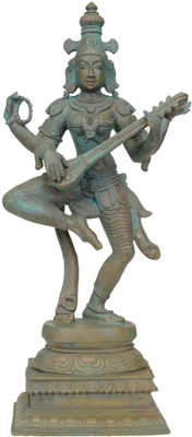 20% OFF on Exotic India Dancing Goddess Saraswati Showpiece - 31.75 cm