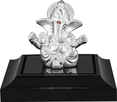 13% OFF on Krysaliis Ganesha Idol Showpiece - 6 cm Silver, Silver 13% OFF on Krysaliis Ganesha Idol Showpiece - 6 cm Silver, Silver