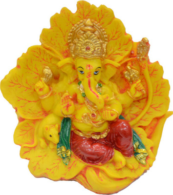 30% OFF on Anjalika Shree Ganesh Statue In Flower Showpiece - 10 cm 30% OFF on Anjalika Shree Ganesh Statue In Flower Showpiece - 10 cm