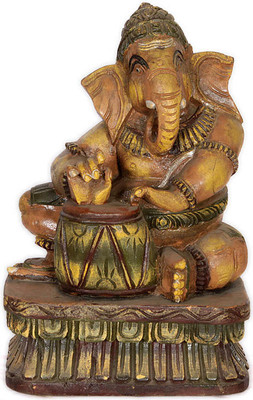 20% OFF on Exotic India Lord Ganesha Playing Musical Instrument Showpiece - 30.48 cm 20% OFF on Exotic India Lord Ganesha Playing Musical Instrument Showpiece - 30.48 cm