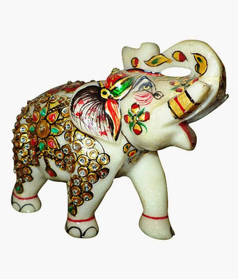10% OFF on Art-N-Crafts Unique Marble Elephant (5 Inch) Showpiece - 12 cm 10% OFF on Art-N-Crafts Unique Marble Elephant (5 Inch) Showpiece - 12 cm