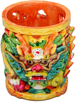 12% OFF on Divya Mantra Feng Shui Pencil Dragon Cup for Office Showpiece - 10.5 cm 12% OFF on Divya Mantra Feng Shui Pencil Dragon Cup for Office Showpiece - 10.5 cm