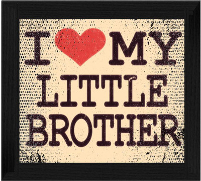 44% OFF on Ellicon B430 I Love My Little Brother Showpiece - 19.5 cm