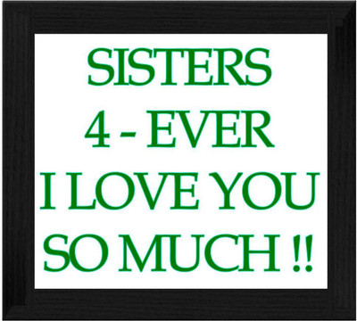 44% OFF on Ellicon B510 Sisters 4 Ever Showpiece - 19.5 cm